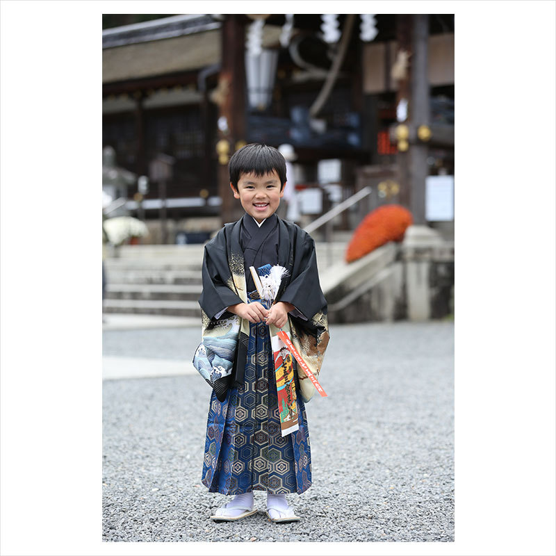 松尾大社で七五三の出張撮影