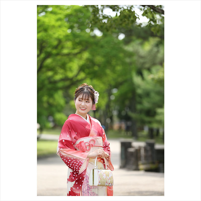 大阪で成人式前撮り撮影