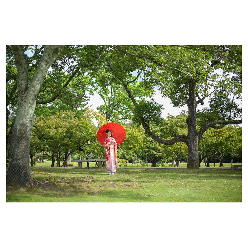 大阪で成人式前撮り撮影