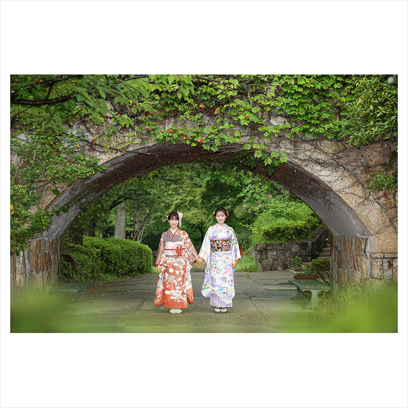 神戸で成人式前撮り撮影