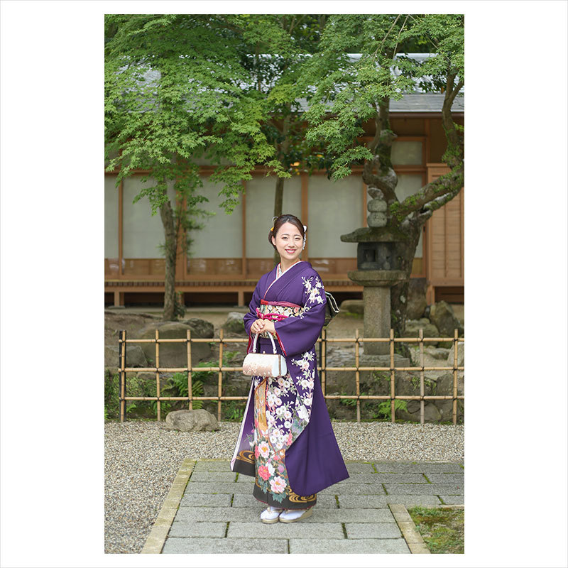 京都で成人式前撮り撮影