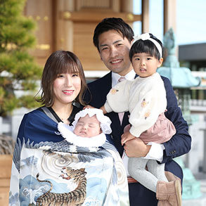 中山寺でのお宮参り出張撮影