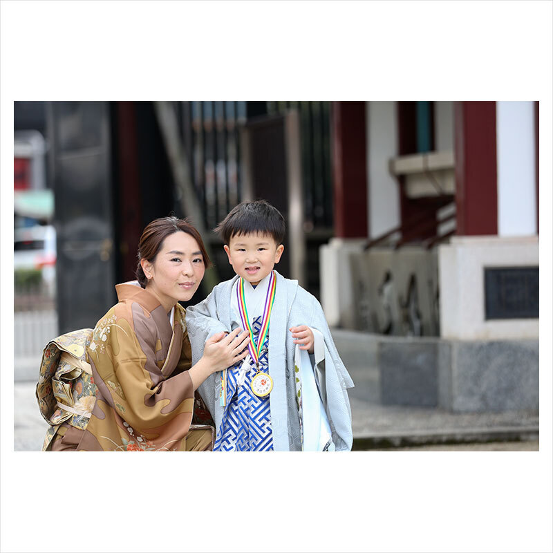 大阪の七五三出張撮影